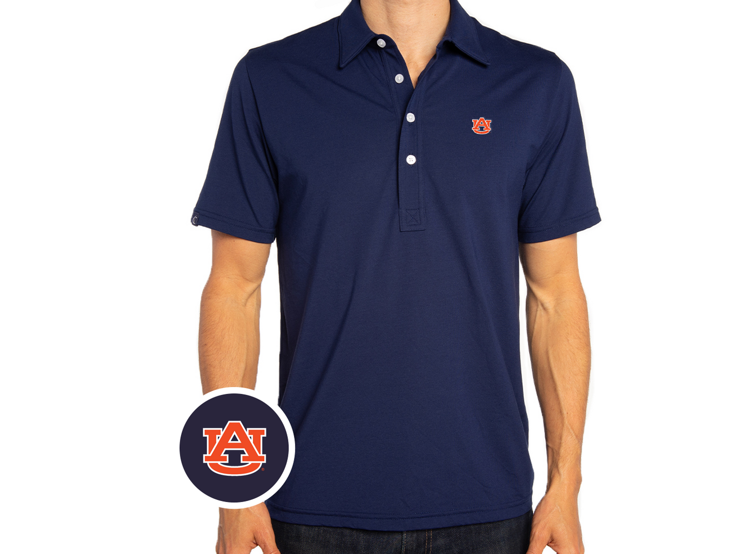 Criquet Auburn Performance Range in Polo, Interlock, Skipper, view 2