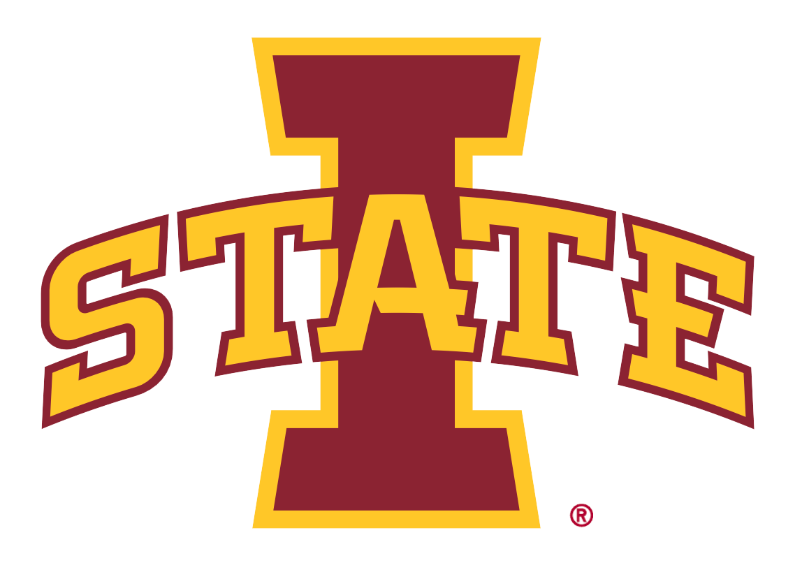 Iowa State University - Sport Range Polo - I State - Hobby Stripe Grey