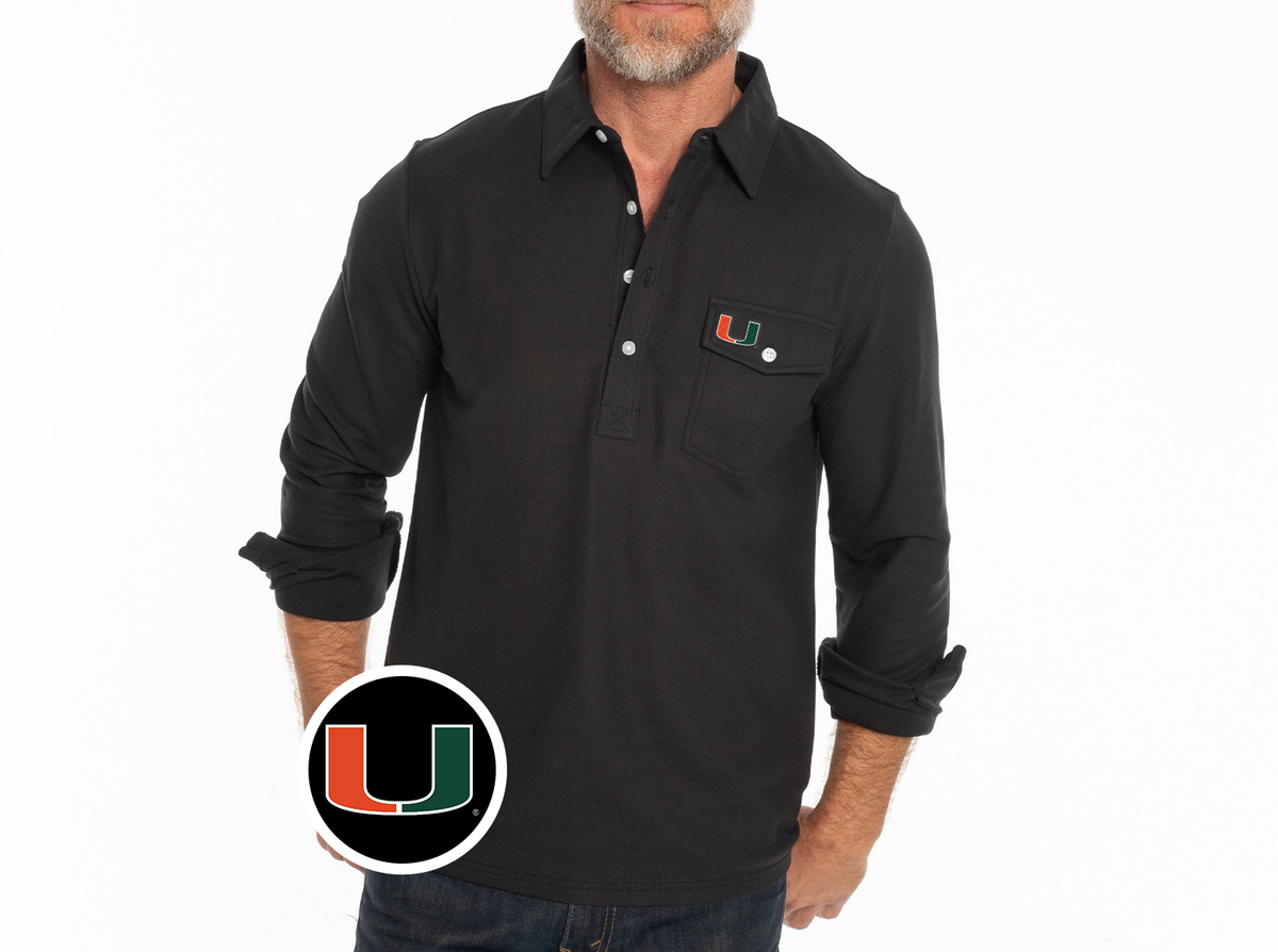 Miami - Coach's Long Sleeve Players Shirt - U - Blackstone