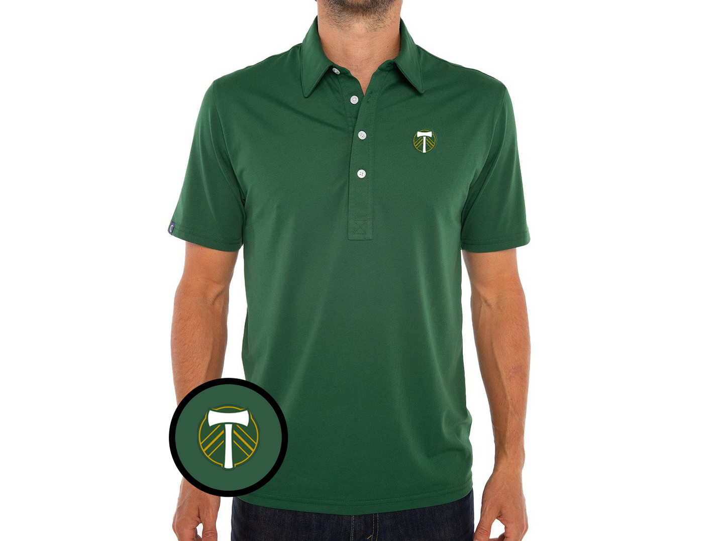 Criquet Portland Timbers in Range Polo, Simple Crest, Fairway, view 1