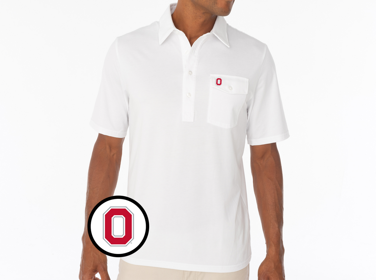 Ohio State - Coach's Players Shirt - O - White