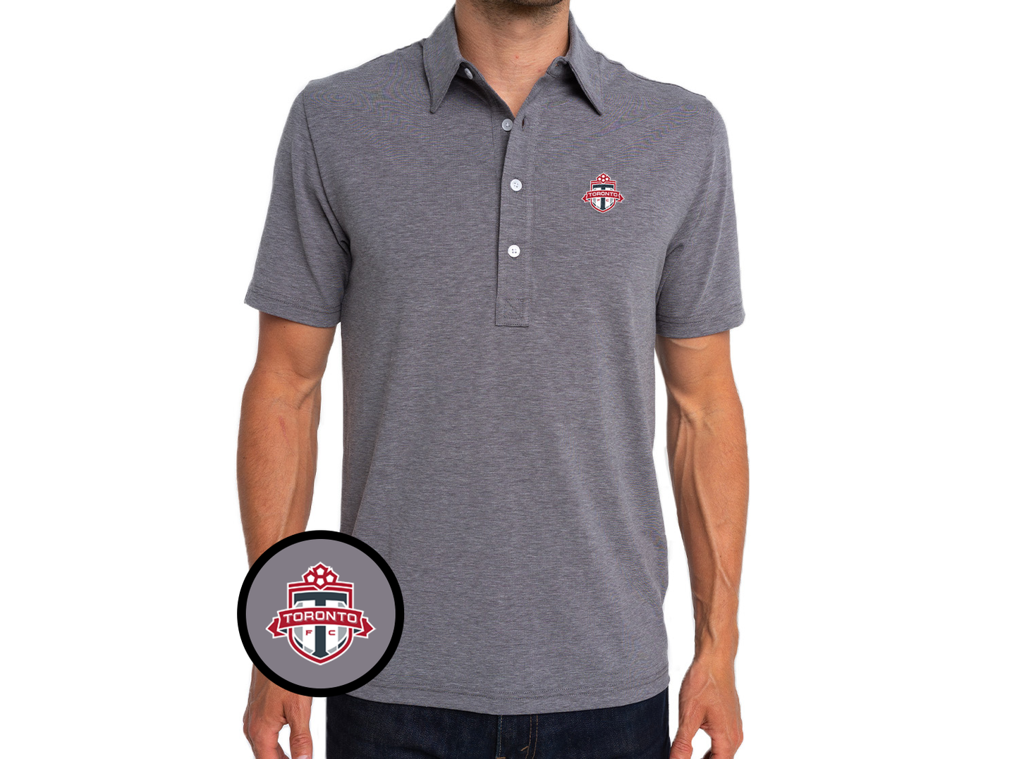 Criquet Toronto FC in Range Polo, Crest, Blackjack, view 1