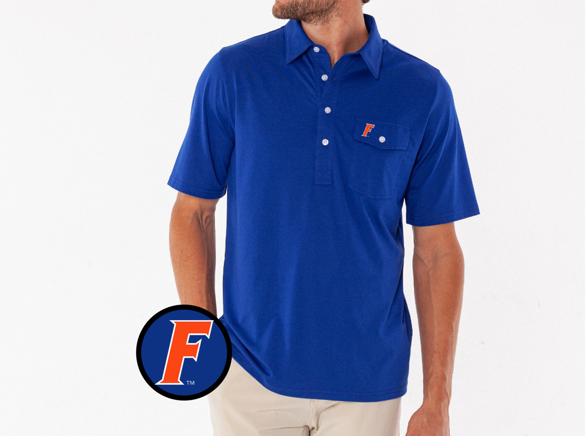 Criquet Florida Coach's Players Shirt in F, Blue, view 1