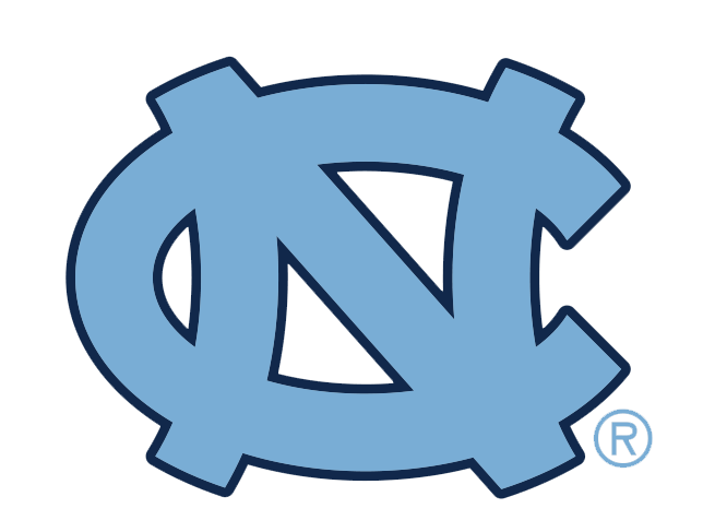 Criquet North Carolina in Long Sleeve Players Shirt, UNC Interlock, Peacoat, view 3