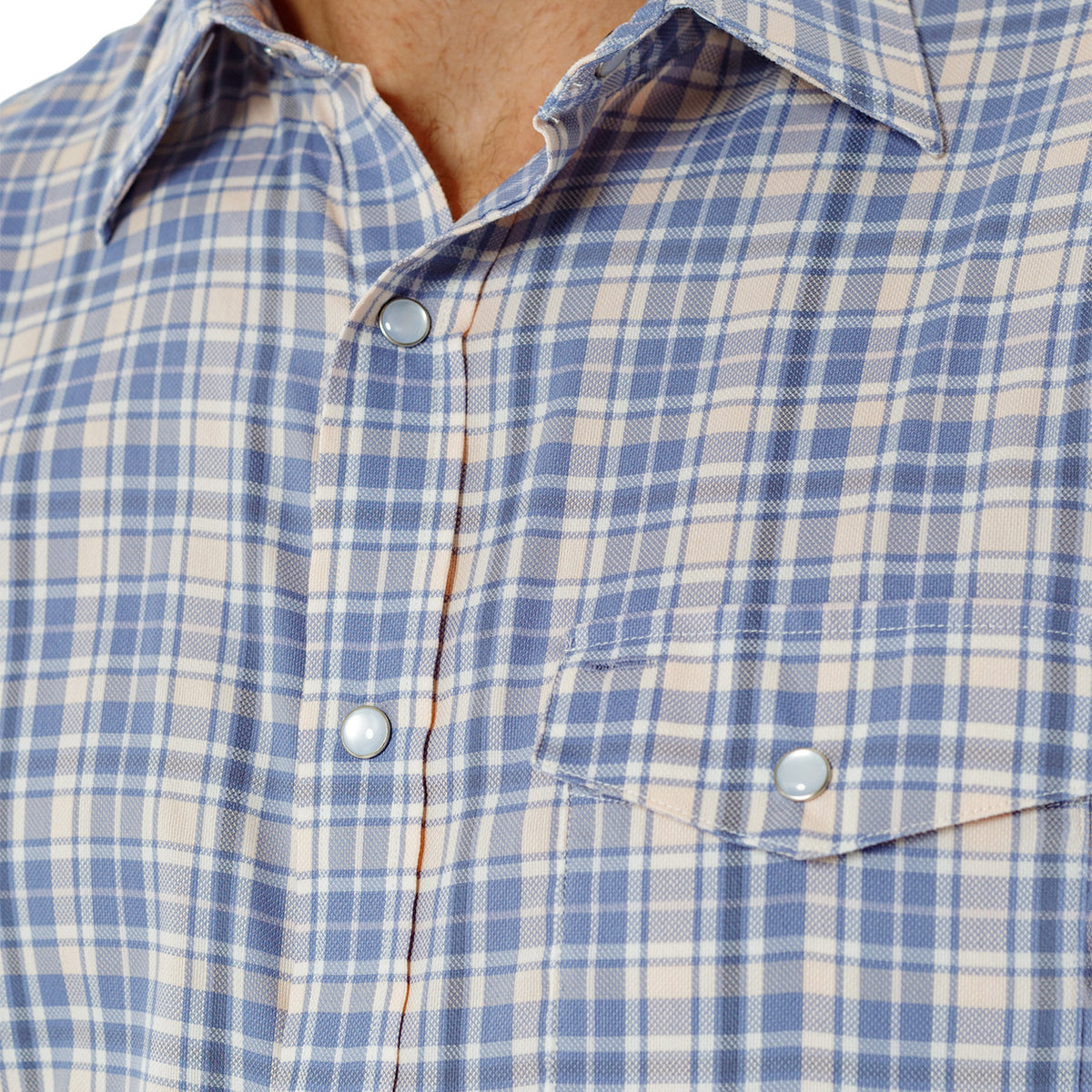 Performance Pearl Snap Button Down - Daybreak Plaid