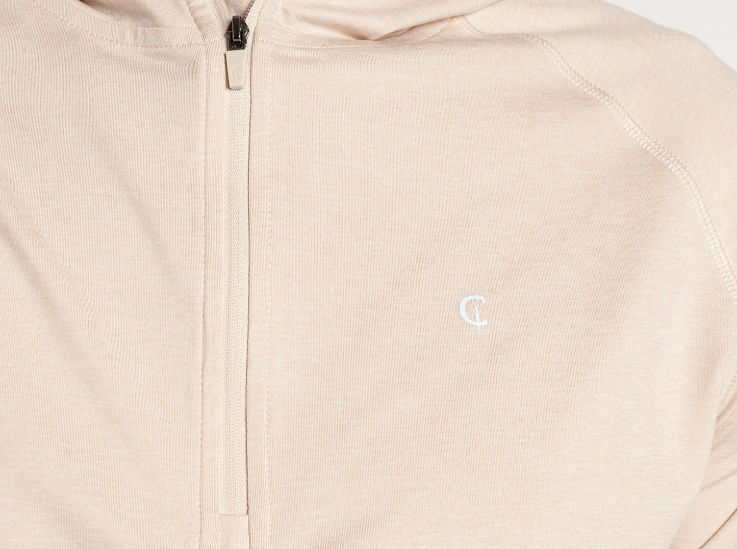 Criquet Ace Performance Hoodie in Sand, view 7