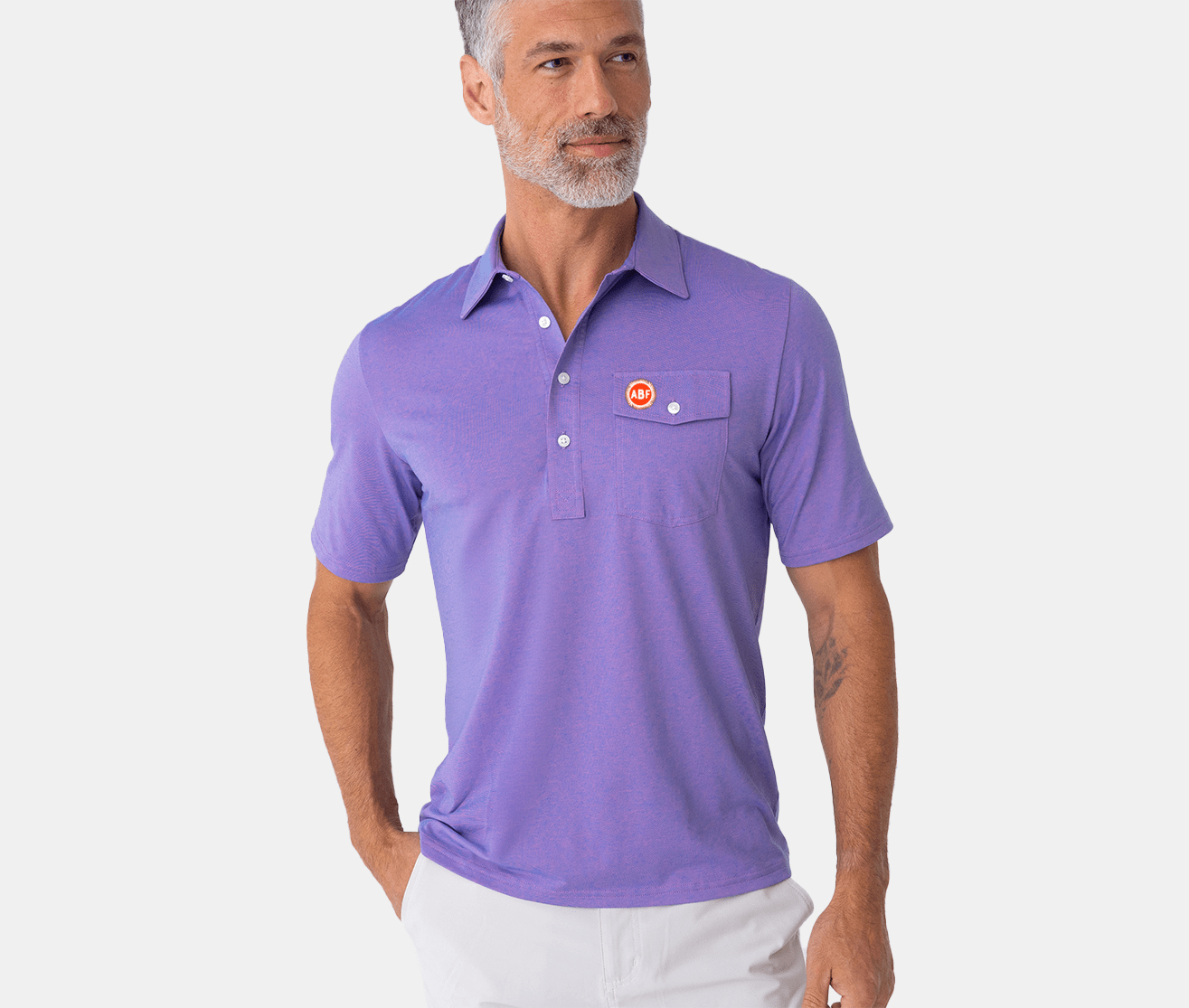 Austin Blues Fest - Performance Players Shirt - Purple Hayes