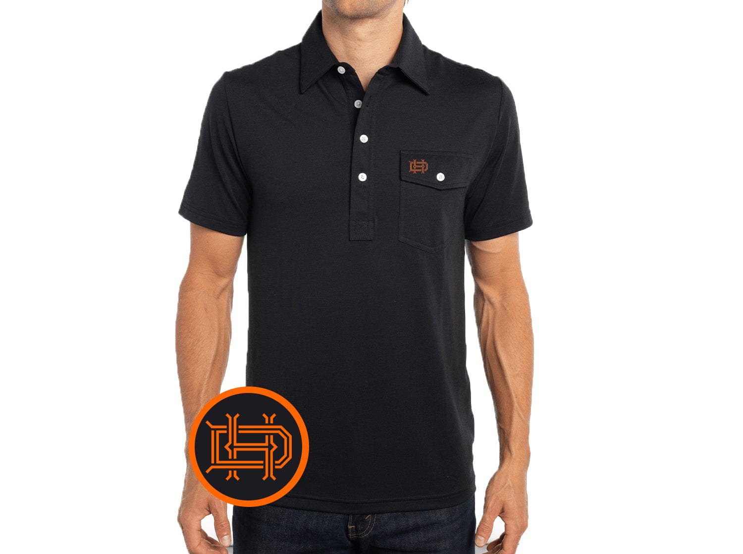 Houston Dynamo - Performance Players Shirt - Black – Criquet Shirts