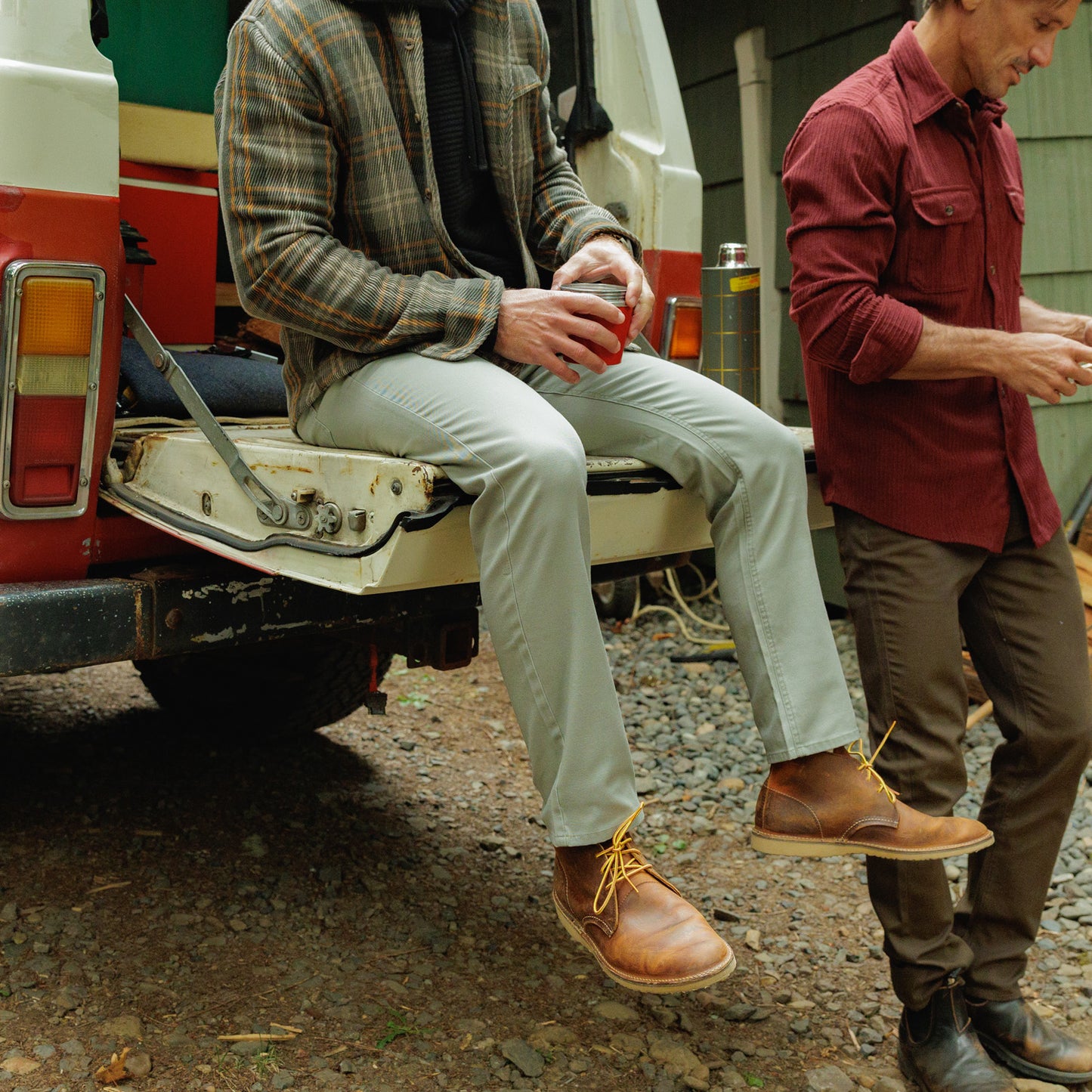 Comfort Canvas Pant - Sage