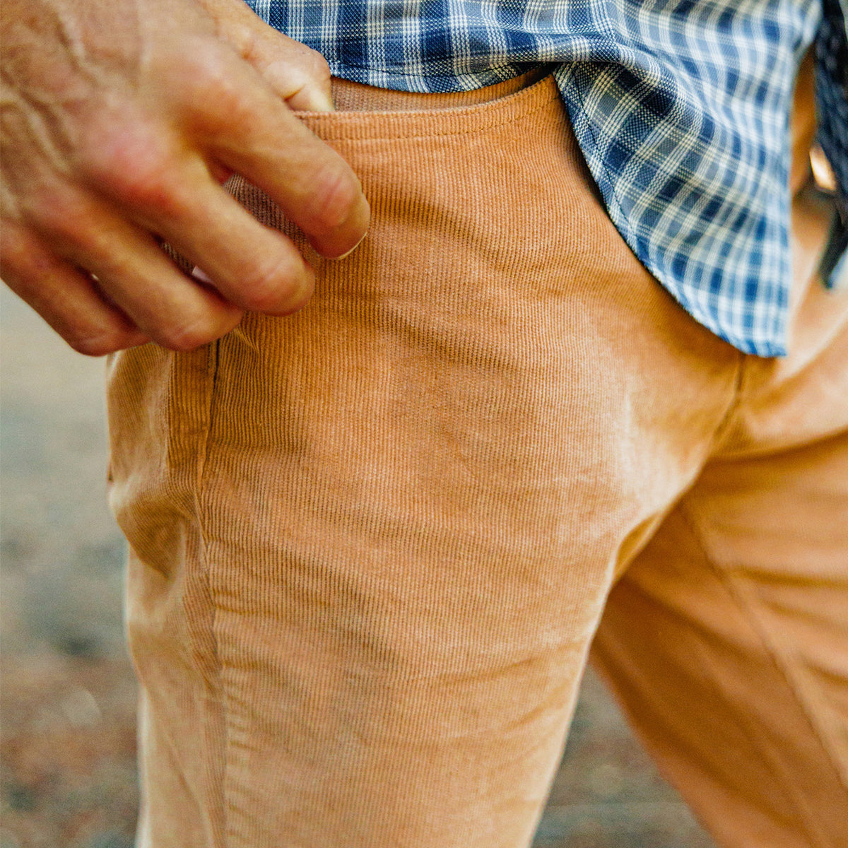 Comfort Corduroy Pant - Khaki