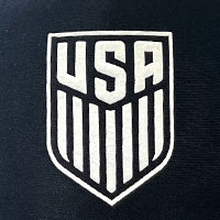 US Soccer Crest Black Trucker