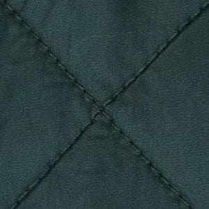 Quilted Shacket - Hunter Green