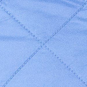 Quilted Shacket - Iris Blue