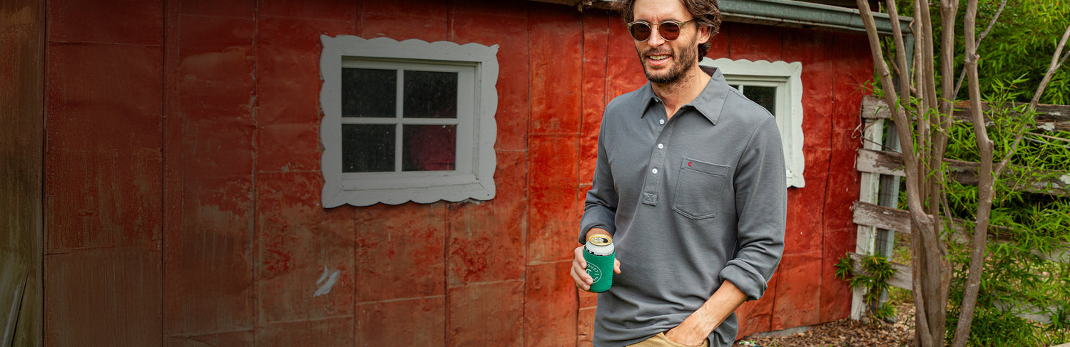 Slim Fit Long Sleeve Players Shirt