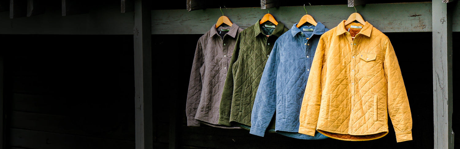 Corduroy Quilted Shacket