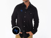 Air Force - Corduroy Pearl Snap - Interlock - Midnight Oil