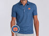 Auburn - Sport Range Polo - AU - Durango Print Blue