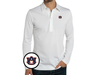 Auburn - Coach's Long Sleeve Range Polo - AU - White
