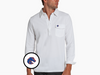 Boise State - Long Sleeve Players Shirt - Bronco - White