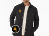 Baylor - Quilted Shacket - BU - Black