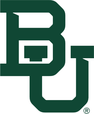 Baylor - Brrr Long Sleeve Range Polo - BU - Silverado