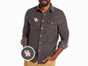 Houston - Corduroy Pearlsnap - Interlock - Charcoal