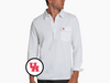 Houston - Long Sleeve Players Shirt - Interlock - White