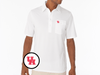 Houston - Coaches Players Shirt - Interlock - White