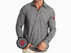 Indiana - Brrr Long Sleeve Range - IU Interlock Left Sleeve - Blackbird