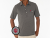 Indiana - Coaches Players Shirt - IU Interlock - Heather Grey