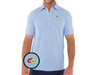 Kansas University - Sport Range Polo - Jayhead - Hobby Stripe Blue/White