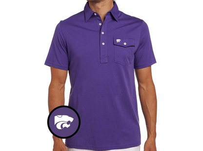 Kansas State - Coaches Players Shirt - Wildcat - Purple