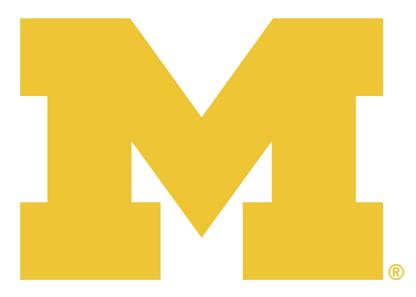 Michigan - Long Sleeve Players Shirt - M Logo - Peacoat