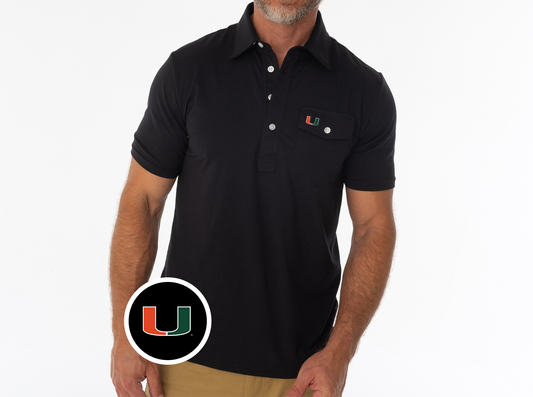Miami - Coach's Performance Players Shirt - U - Black
