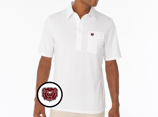 Missouri State - Coach’s Players Shirt - Bear Head - White