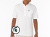 Michigan State - Coach's Players Shirt - Spartan Helmet - White