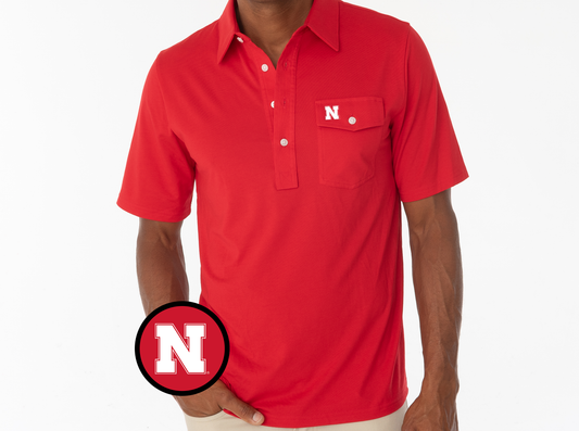 Nebraska - Coach's Players Shirt - N - Red