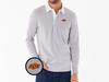Oklahoma State - Coach's Rugby Shirt - OSU - Grey Microstripe