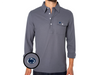 Penn State - Long Sleeve Players Shirt - Lion - Blue Steel
