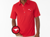 SMU - Coach's Performance Players Shirt - Mustang - Red