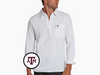 Texas A&M - Long Sleeve Players Shirt - TAM Icon - White