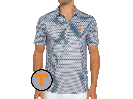 Tennessee - Coach's Range Polo - T - Solo Print Grey