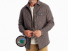Tulane - Coach's Shacket - Riptide - Charcoal