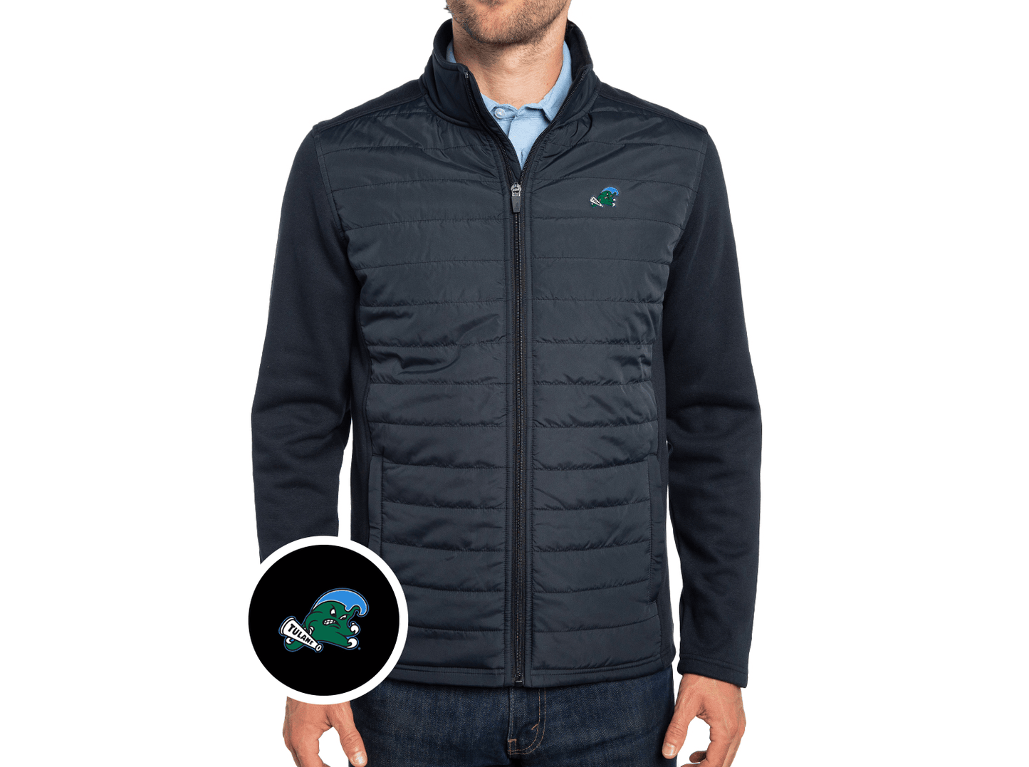 Tulane - Hybrid Puffer - Riptide - Black