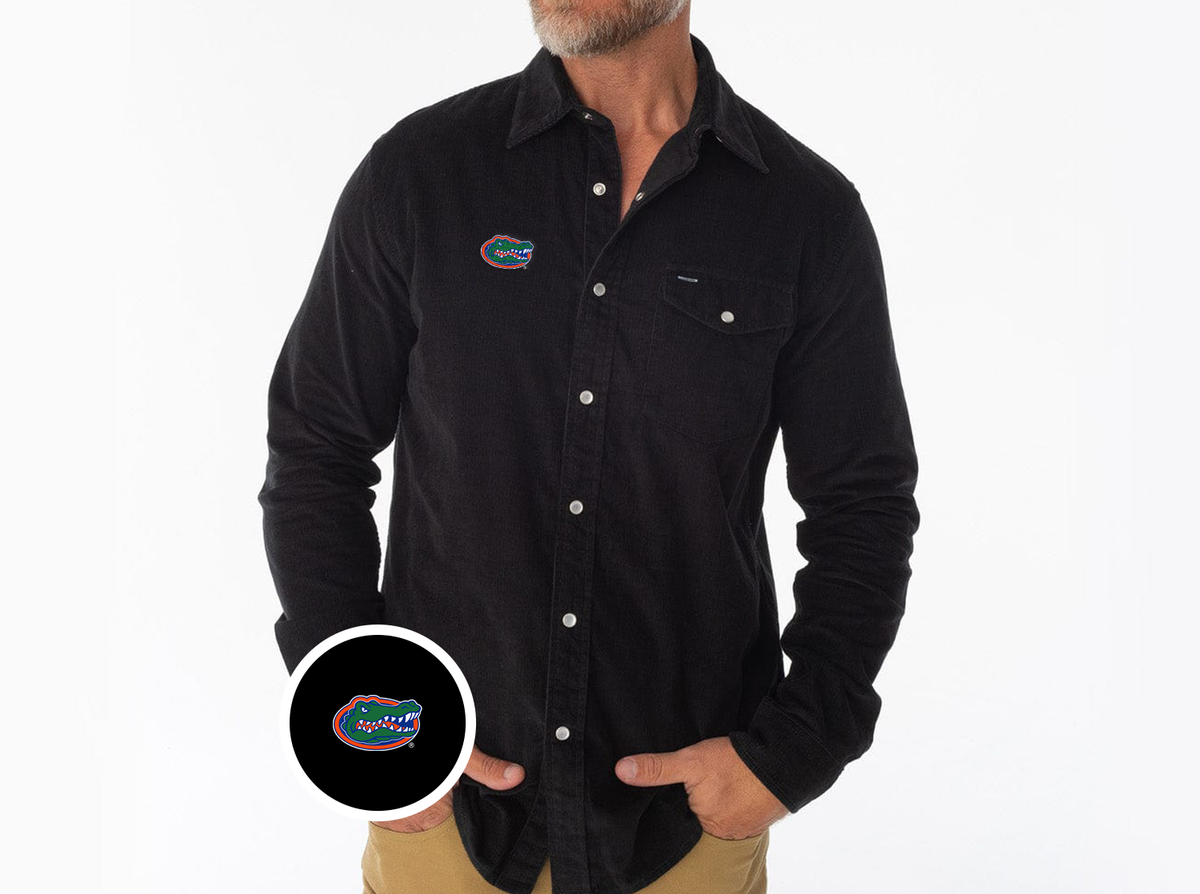 Florida - Corduroy Pearl Snap - Albert - Midnight Oil