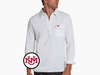 New Mexico - Long Sleeve Players Shirt - Interlock - White