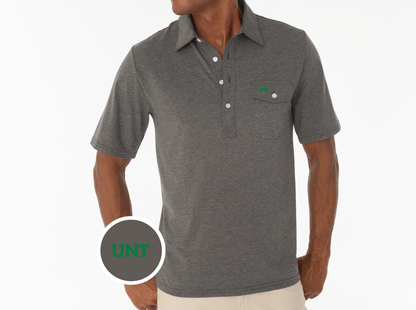 North Texas - Coaches Players Shirt - UNT - Heather Grey