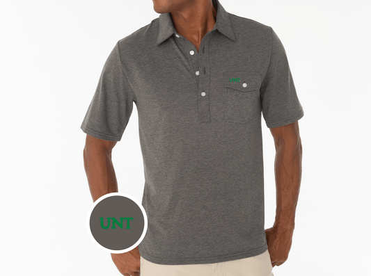 North Texas - Coaches Players Shirt - UNT - Heather Grey