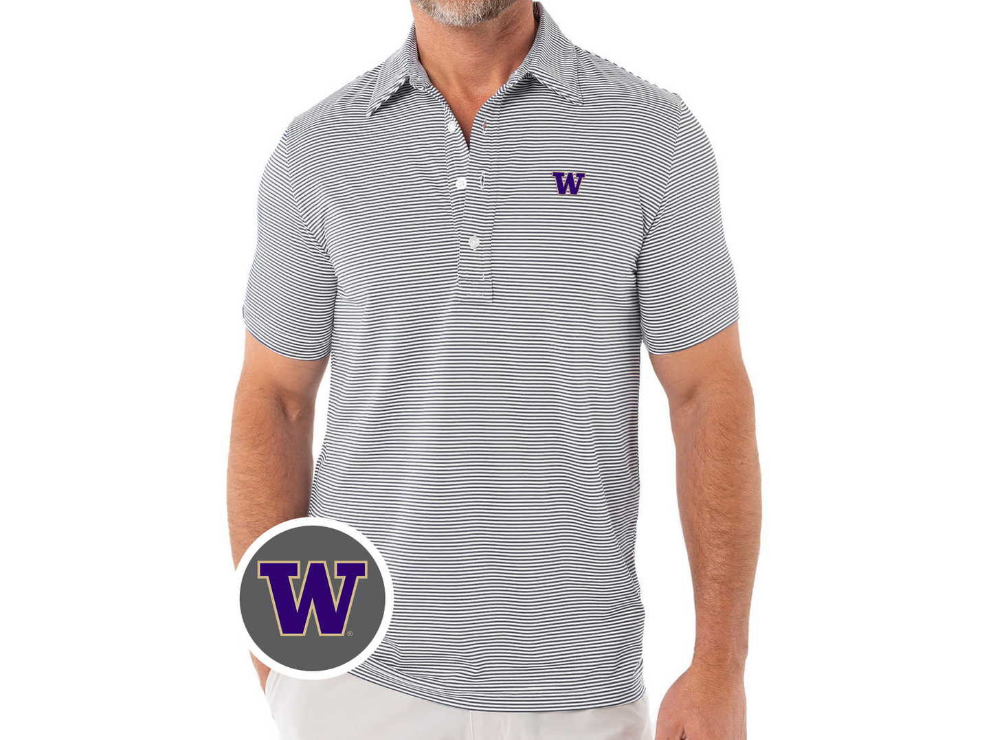 Criquet Washington in Sport Range, W, Hobby Stripe Grey/White, view 1