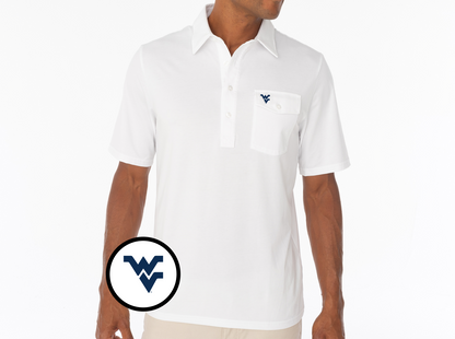 West Virginia - Coaches Players Shirt - WV - White